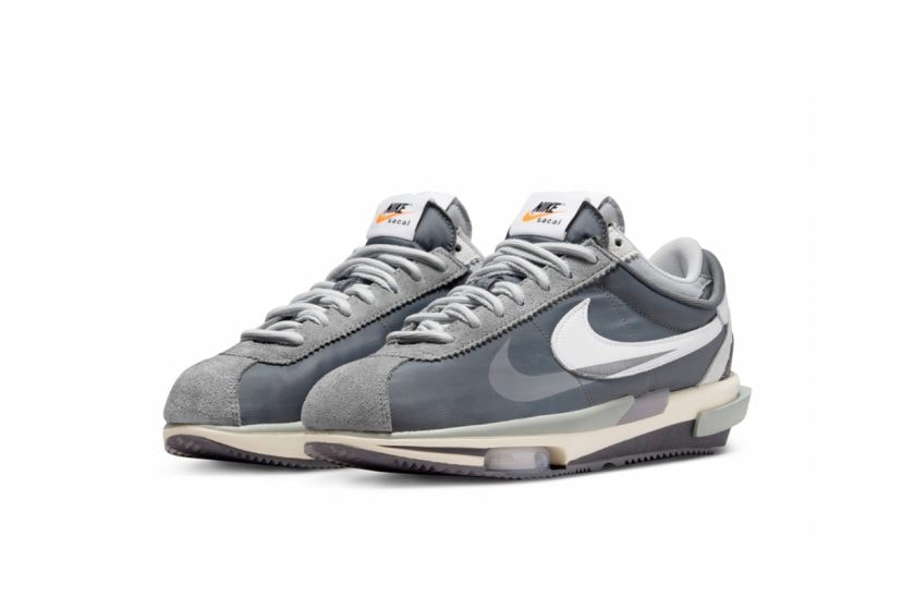 nike sacai zoom cortez grey cream raffle limited shoe accessory