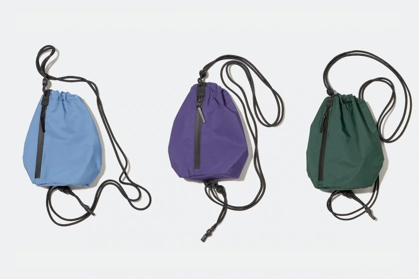 uniqlo MINI DRAWSTRING BAG unisex high rated 