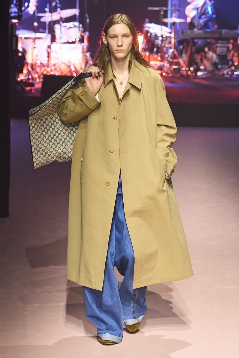 gucci fall winter menswear milan fashion week first collection without alessandro michele