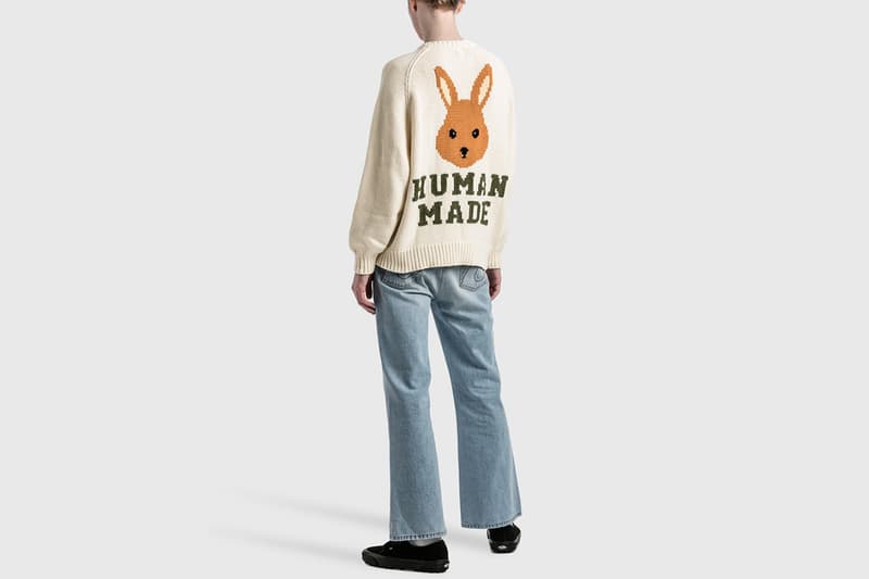 Human Made 2023 Rabbit Cushion T-shirt Mug Knit Sweater