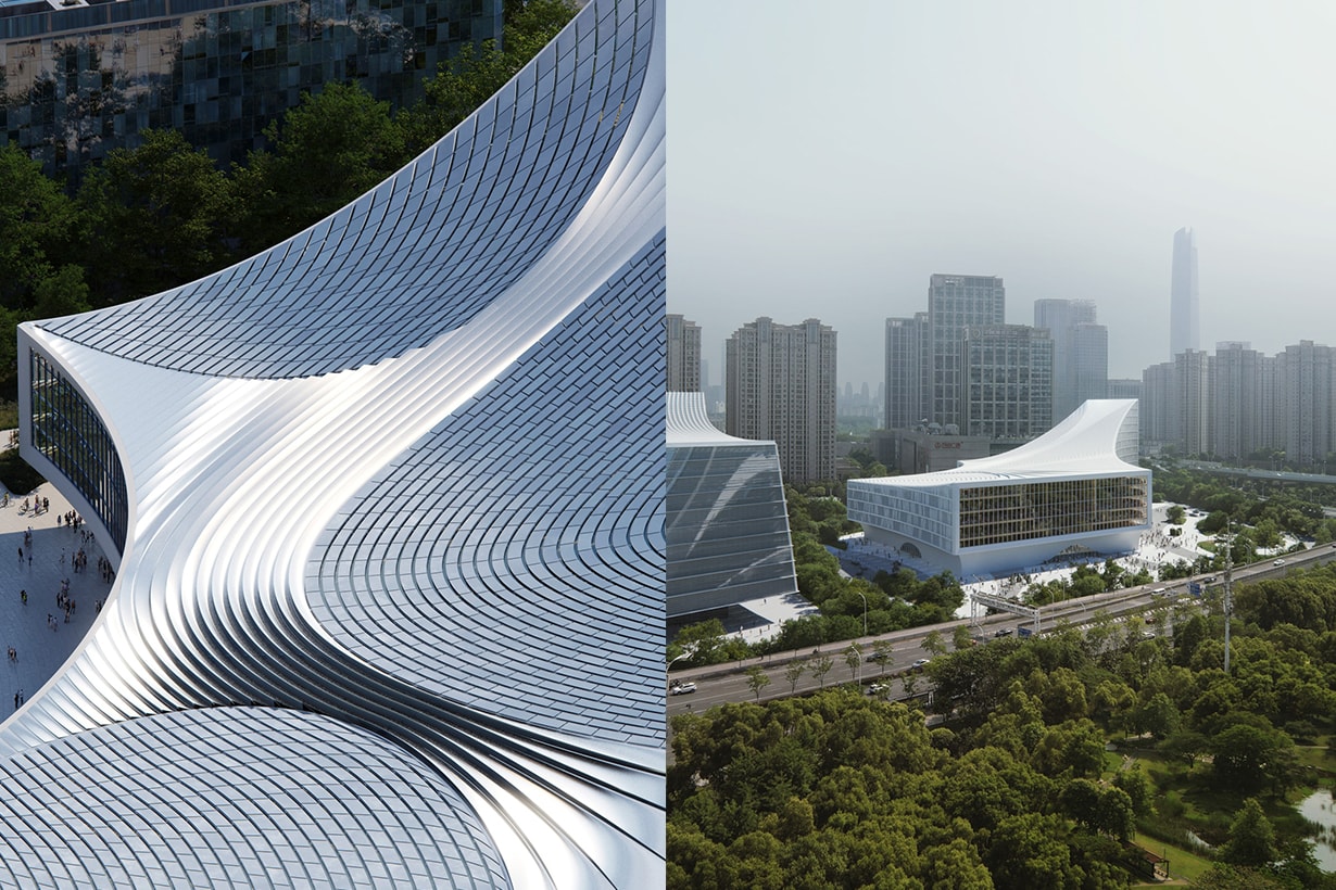 MVRDV Canyon Of Books wuhan library