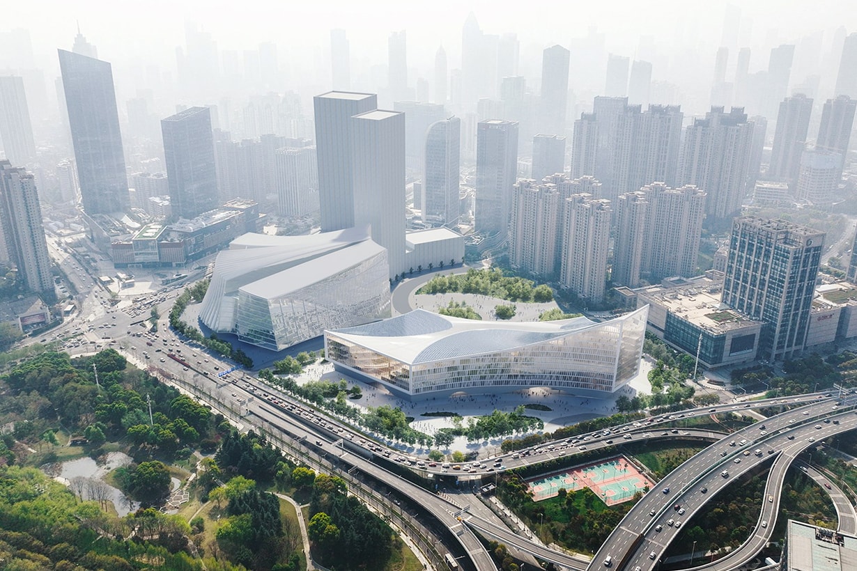 MVRDV Canyon Of Books wuhan library