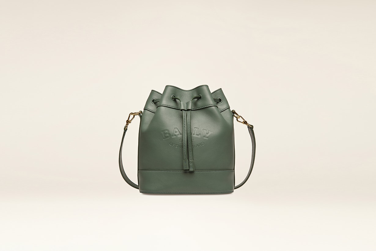 Bally 2023 ss handbags Cleoh Coralye sage green