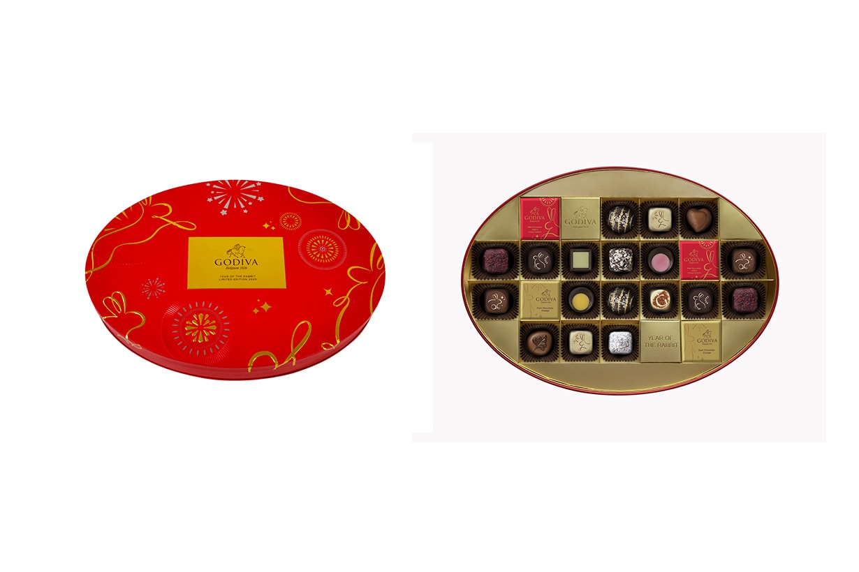 Chinese Lunar New Year gift box Vivienne Westwood HOLA BEMO BAC Aunt Stella agnes b 