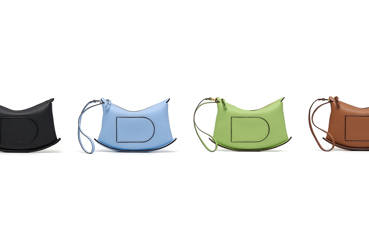 Delvaux SS23 Pin Eclat Co-Pin Pin Toy Box Calf