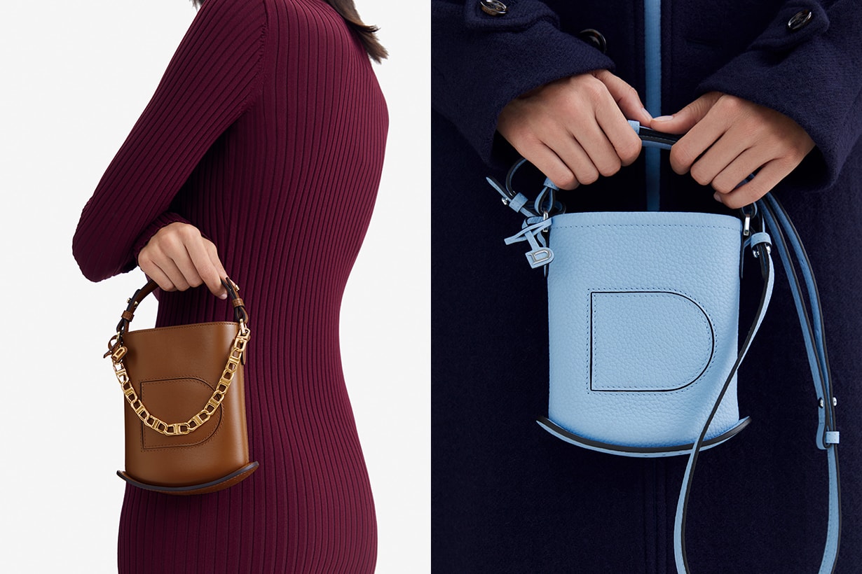 Delvaux SS23 Pin Eclat Co-Pin Pin Toy Box Calf