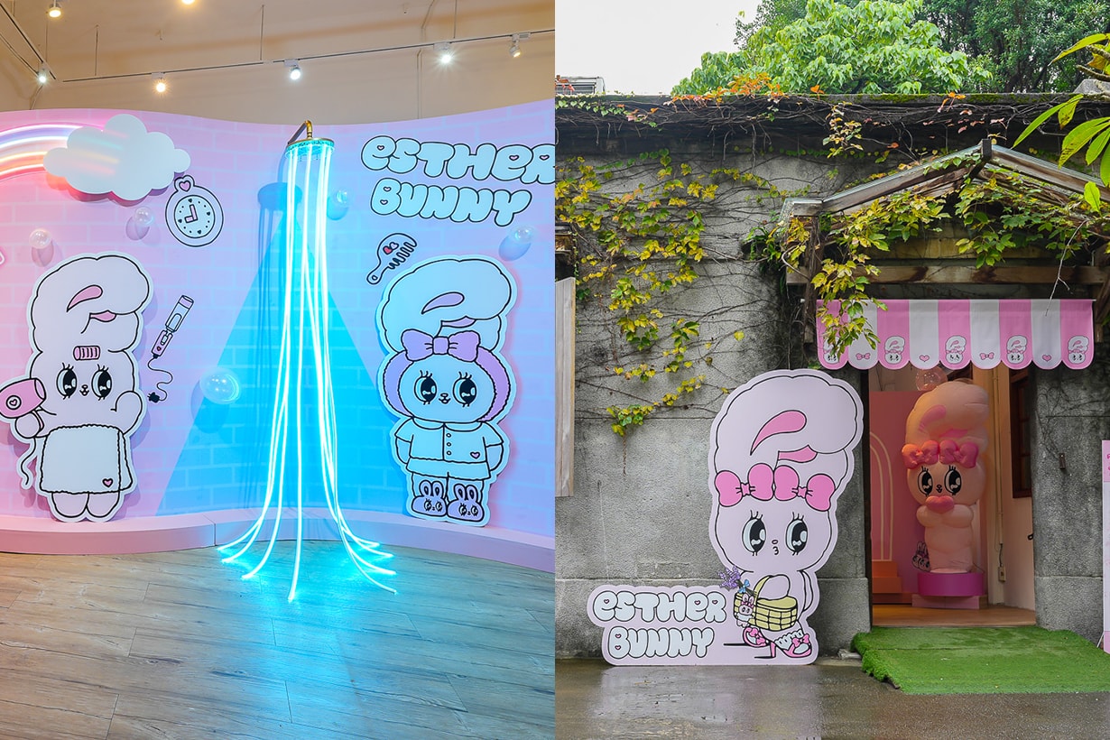 Esther Bunny Pop-up Store Taipei Kaohsiung Esther Kim Korean Illustrator