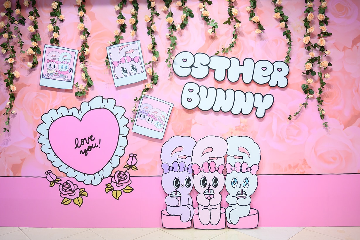 Esther Bunny Pop-up Store Taipei Kaohsiung Esther Kim Korean Illustrator