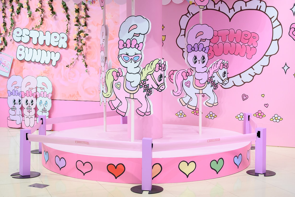 Esther Bunny Pop-up Store Taipei Kaohsiung Esther Kim Korean Illustrator