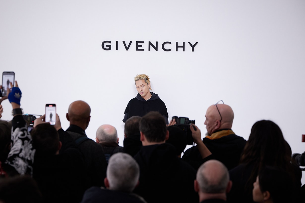 BIGBANG Taeyang Givenchy Paris Fashion Week 2023 fw