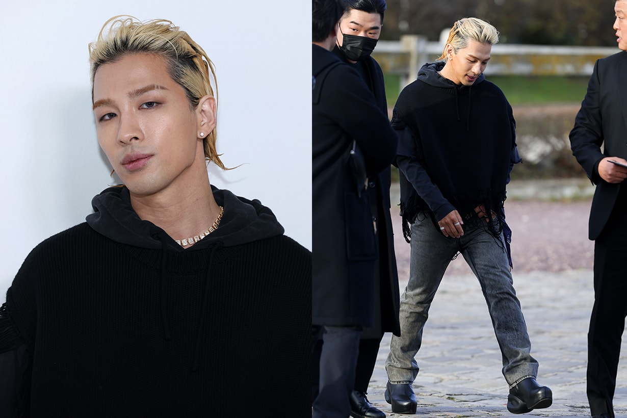 BIGBANG Taeyang Givenchy Paris Fashion Week 2023 fw