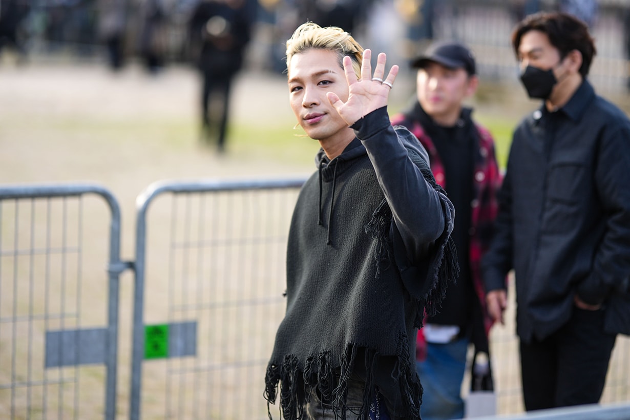 BIGBANG Taeyang Givenchy Paris Fashion Week 2023 fw