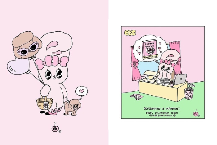 風靡韓國女生間的夢幻插畫:首家 Esther Bunny 限定店台北、高雄一起開幕!