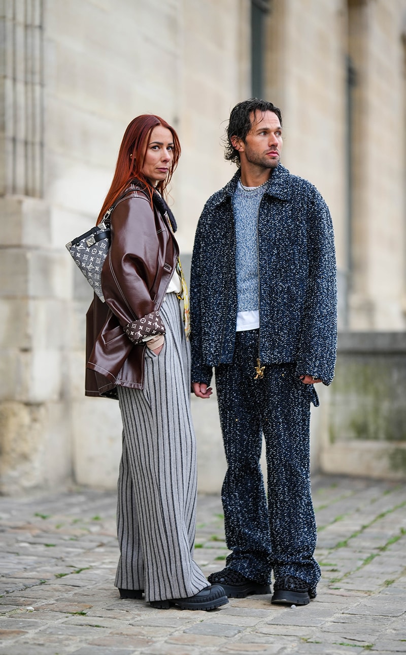 Street Style Paris Fashion Week Menswear Fall Winter 2023 2024 POPBEE