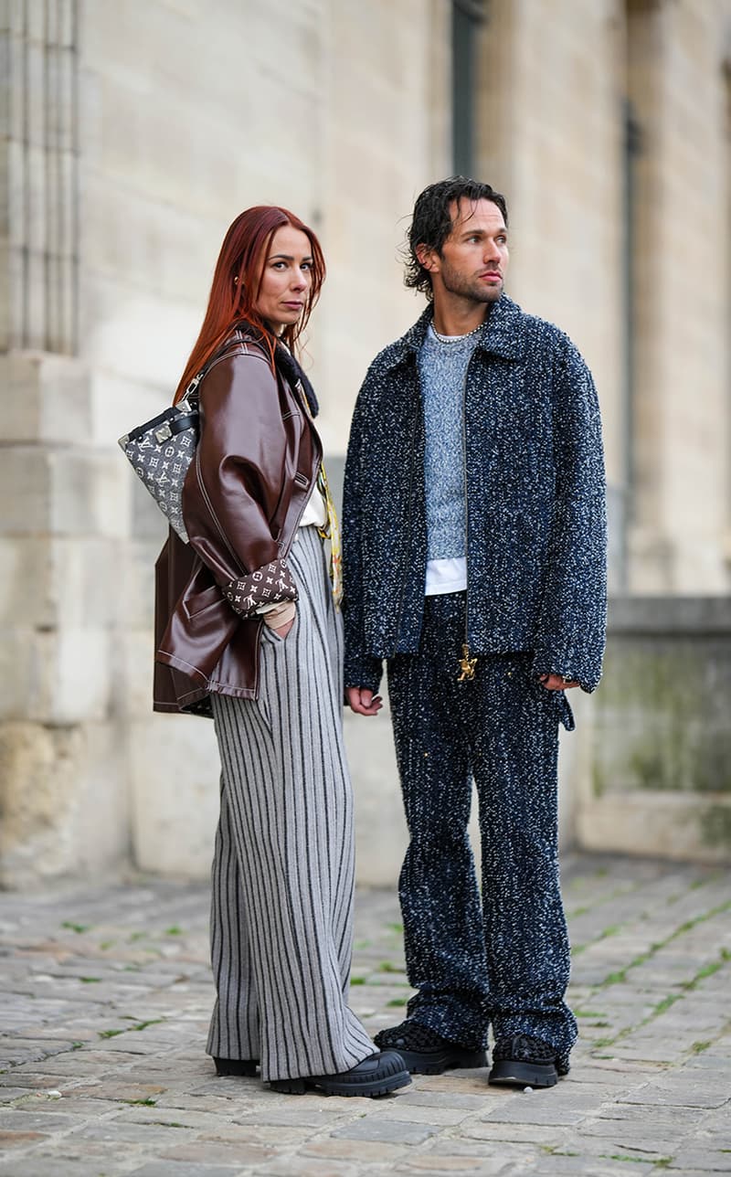 Street Style Paris Fashion Week Menswear Fall Winter 2023 2024 POPBEE