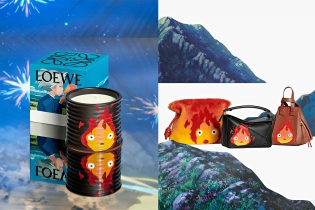 loewe howl moving castle capsule collection