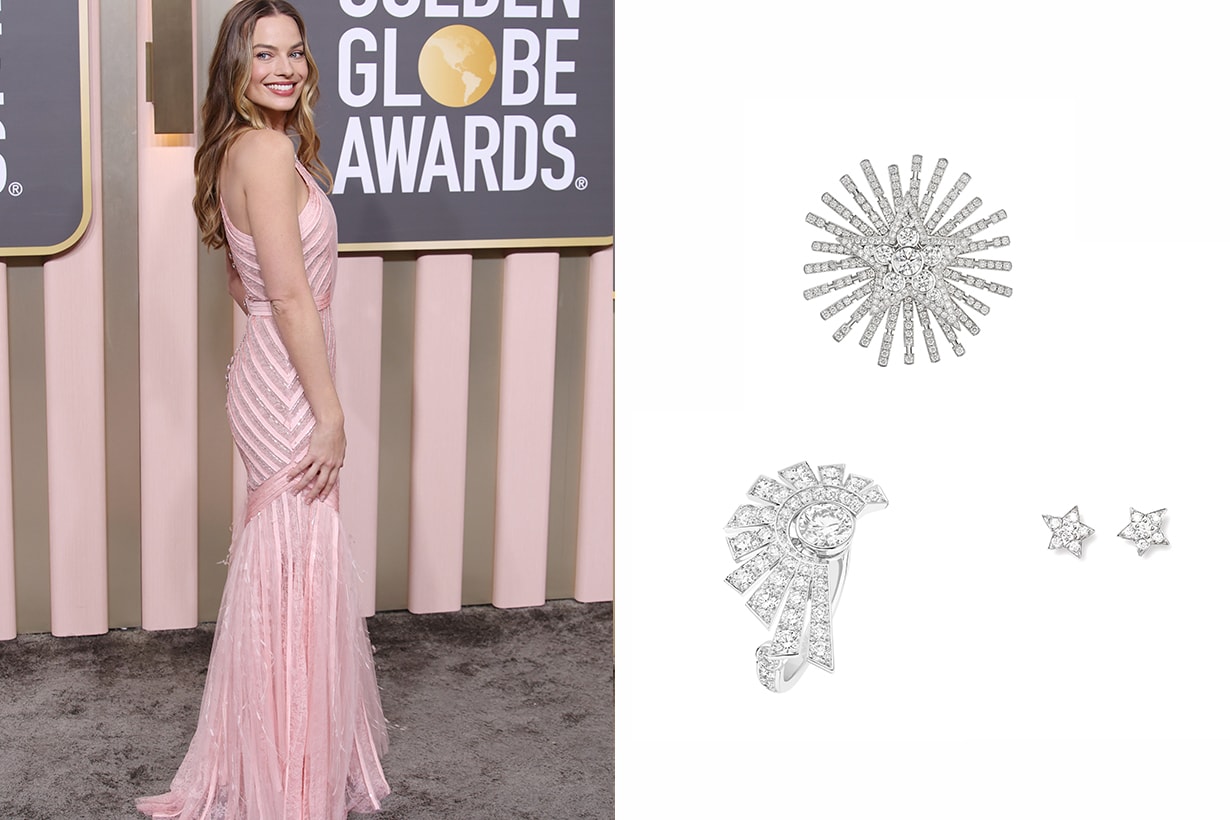 margot-robbie-golden-globes-gown-750-hours-make-2023-celebrities-style