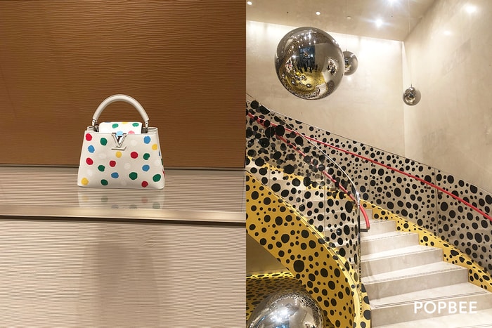 跟著 POPBEE 近賞：Louis Vuitton x Yayoi Kusama 第二波聯名，台灣正式發售！