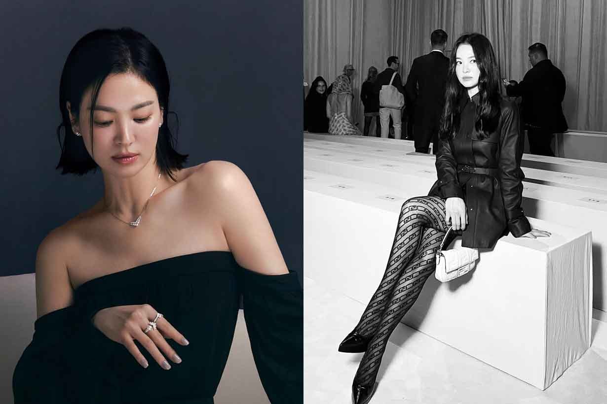  Song Hye Kyo ELLE coverstar feb 2023 fendi