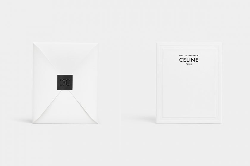 celine PARADE SCENTED PAPER fragrance triomphe logo new
