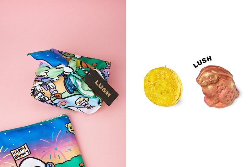 LUSH 金兔汽泡彈、金幣洗髮皂，2023 年超可愛新年禮送入心坎！