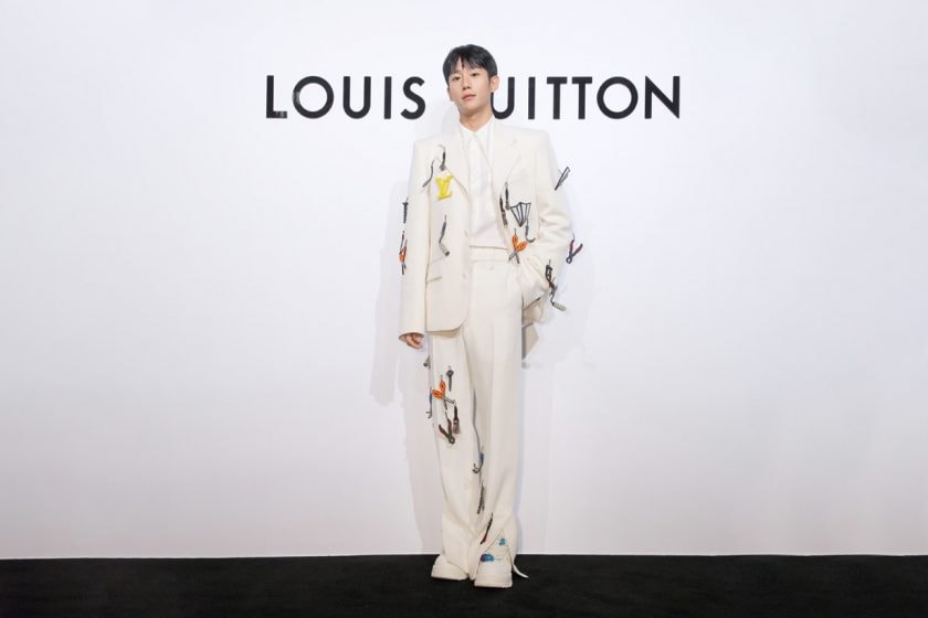 Jung Hae in louis vuitton taipei 101 opening details video
