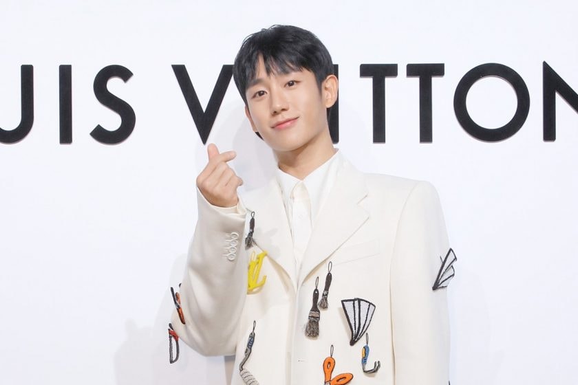Jung Hae in louis vuitton taipei 101 opening details video