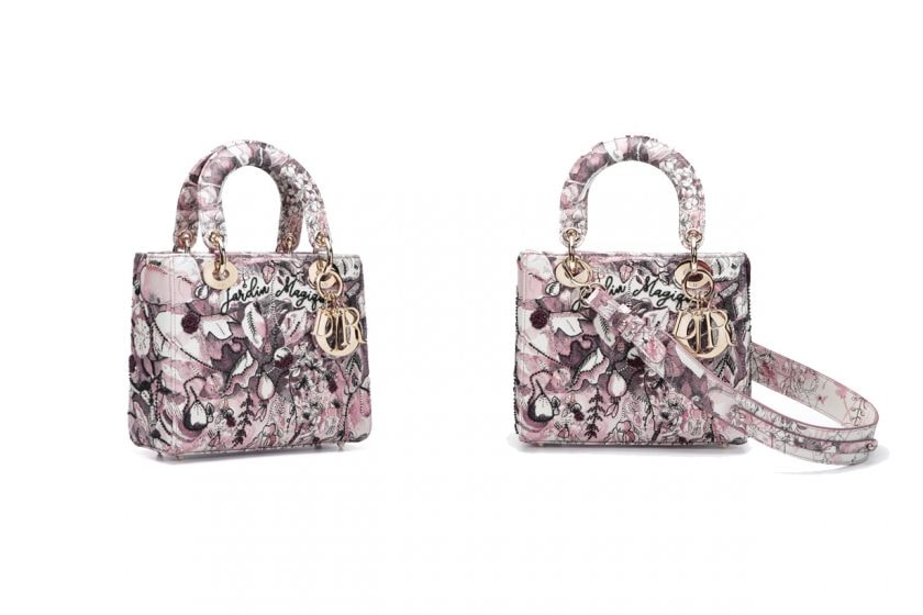 dior taipei 101 flagship store unboxing limited edition lady handbags art works