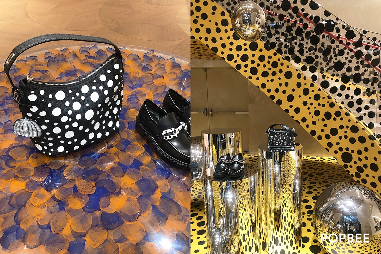 Louis Vuitton x Yayoi Kusama 2023 release taipei 101 taiwan