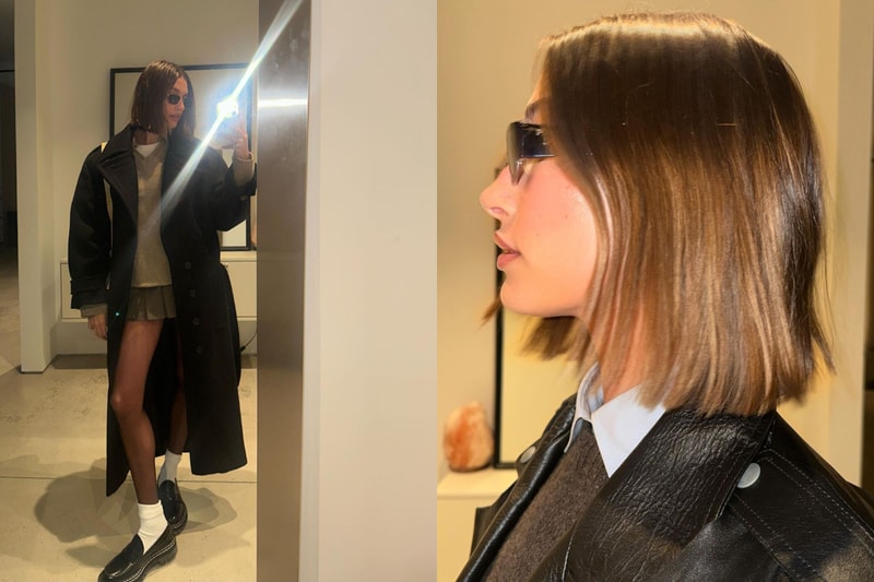 Hailey Bieber Bob Bob髮 短髮 Hairstyle 髮型 Jenna Ortega Zendaya 中短Bob髮