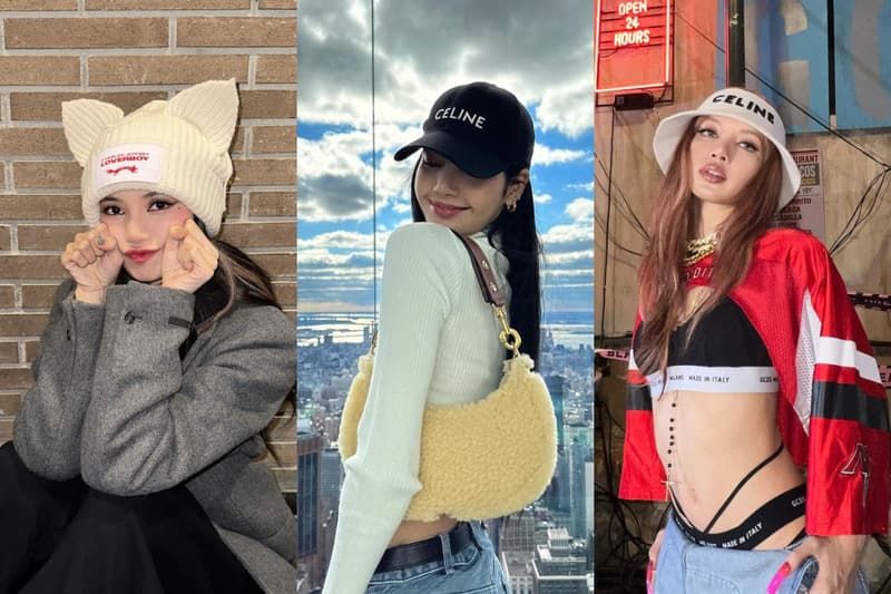 BLACKPINK BLACKPINK Lisa 人間芭比 Hat 帽子 Celine Supreme