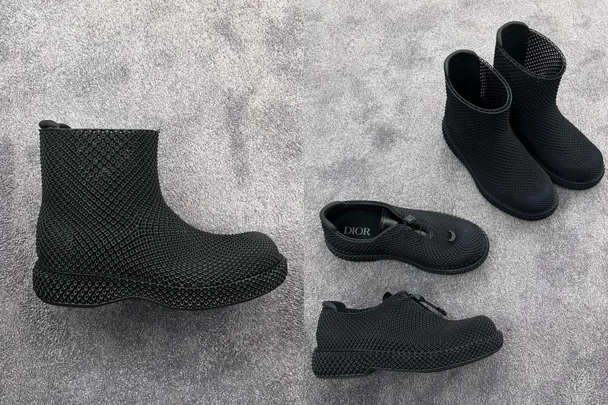 Dior 鞋履 Shoes Derby Shoes  3D打印 3D Print Thibo Denis
