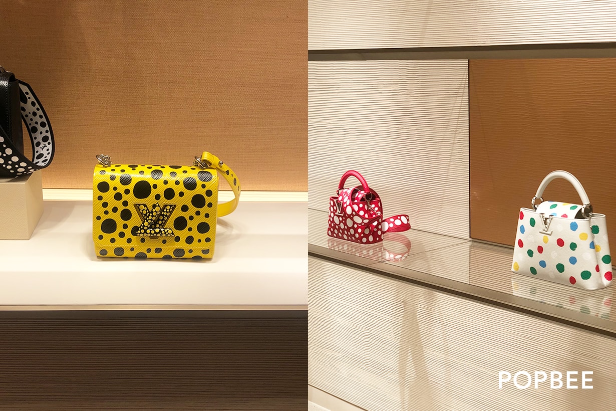 Louis Vuitton x Yayoi Kusama 2023 release taipei 101 taiwan