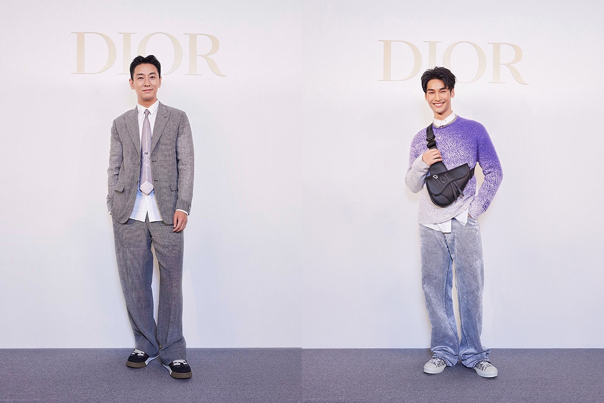 Ju Ji-hoon Apo Dior taipei 101 new opening