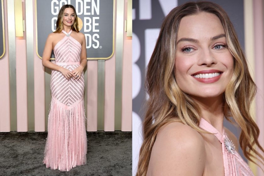 Golden Globe 2023 red carpet Jenna margot anya Lily Ana Letitia Elizabeth Jessica