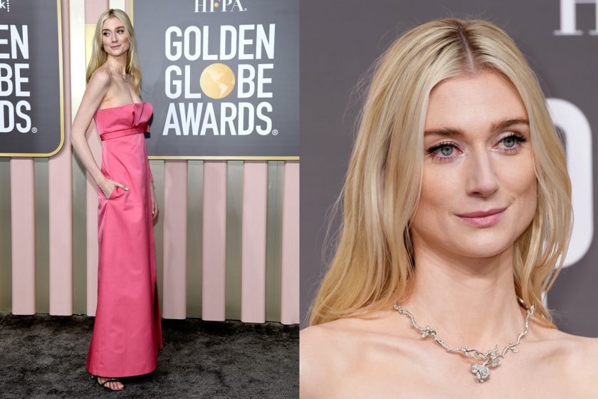Golden Globe 2023 red carpet Jenna margot anya Lily Ana Letitia Elizabeth Jessica