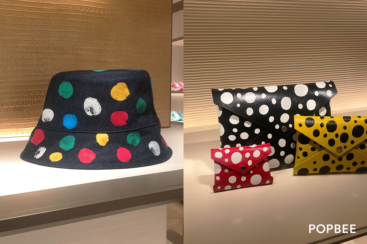 Louis Vuitton x Yayoi Kusama 2023 release taipei 101 taiwan