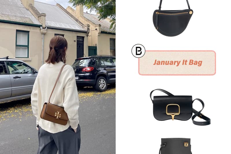 Loewe Hermes Tory Burch 2023 January popular it bags ranking