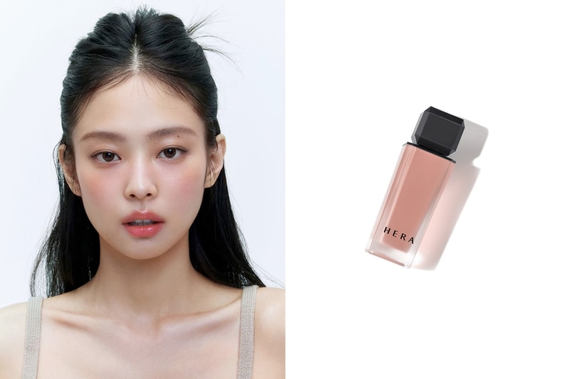 Jennie 的初戀系裸妝：Hera 魔鬼藏細節，眼 + 唇 + 頰混用了 3 支唇彩打造！