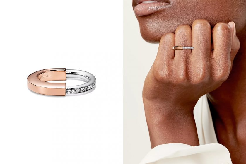 Rosé tiffany Lock campaign reveal unisex jewelry blackpink