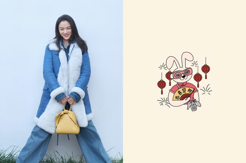 loewe tang wei lunar chinese bunny new year official line sticker video Easter egg