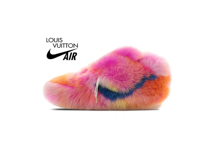 Virgil Abloh 留下的作品：Louis Vuitton 再一次攜手，佈滿人造皮草的 Nike 波鞋！
