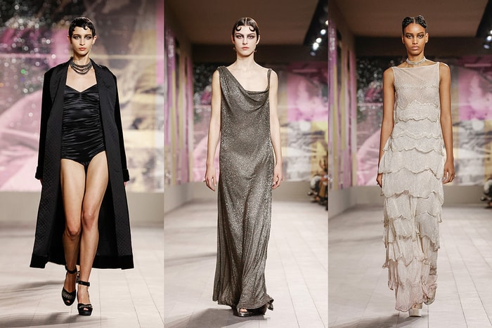 DIOR 巴黎高訂大秀:搖曳的金銀流蘇,宛如跳著 1950 年代華美之舞!