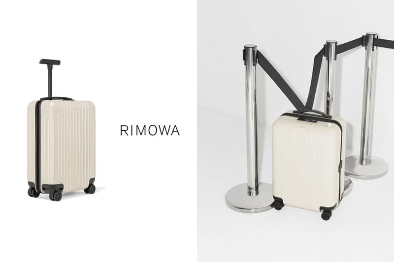 Rimowa 最輕的 Essential Lite,全新象牙白溫柔又耐看!說走就走的旅行!