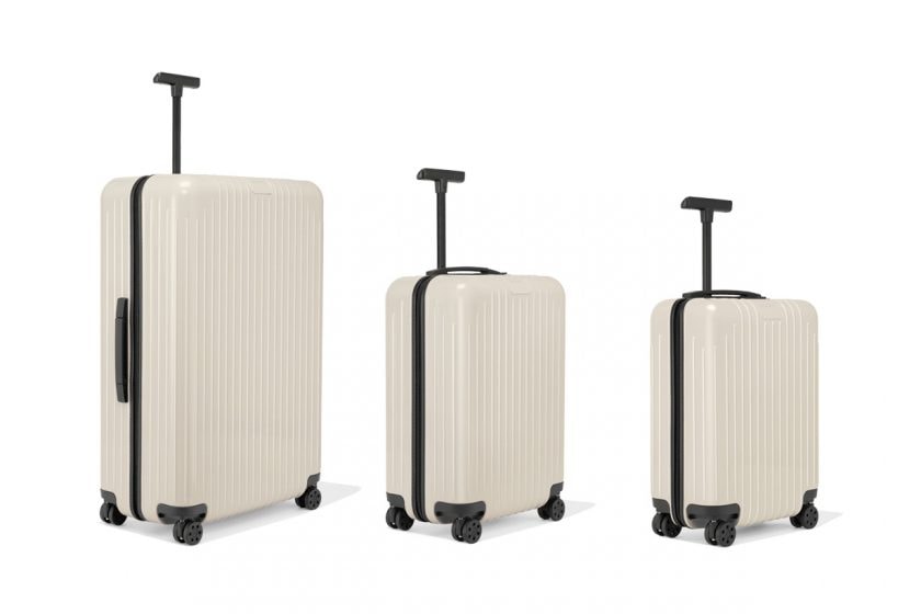 rimowa essential lite ivory beige check-in cabin new color release