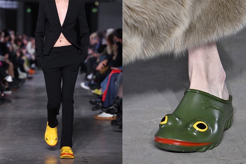 米蘭男裝週出現青蛙：JW Anderson 聯乘青蛙拖鞋，一登場討論度不斷！