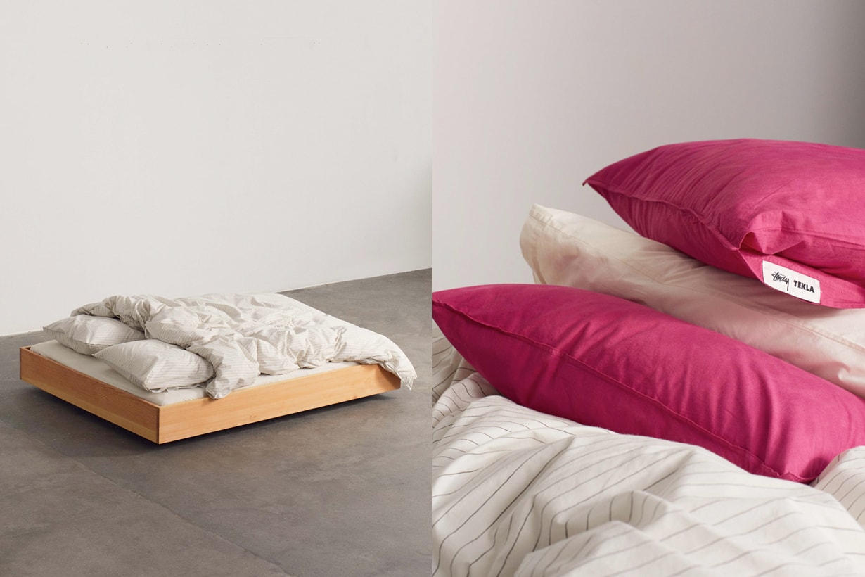 Tekla x Stüssy 好評回歸：品味藏於生活中，第 3 次攜手推出寢具系列！