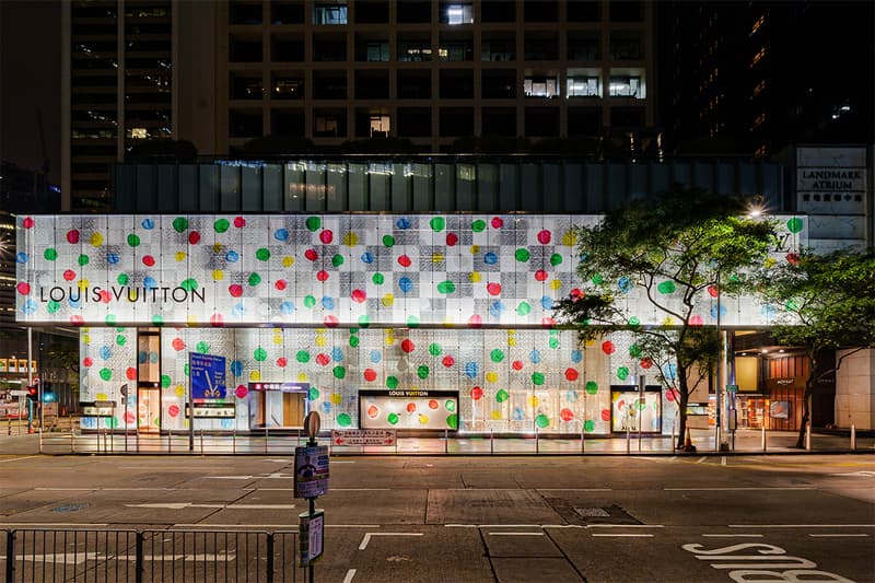 Louis Vuitton LV X YAYOI KUSAMA-LANDMARK hong kong