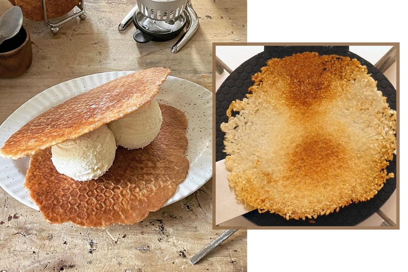 using rice to make nurungji dessert
