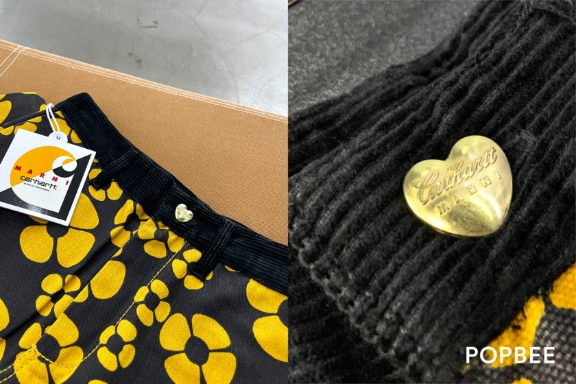 Carhartt WIP Marni collabration unboxing details taiwan info price items